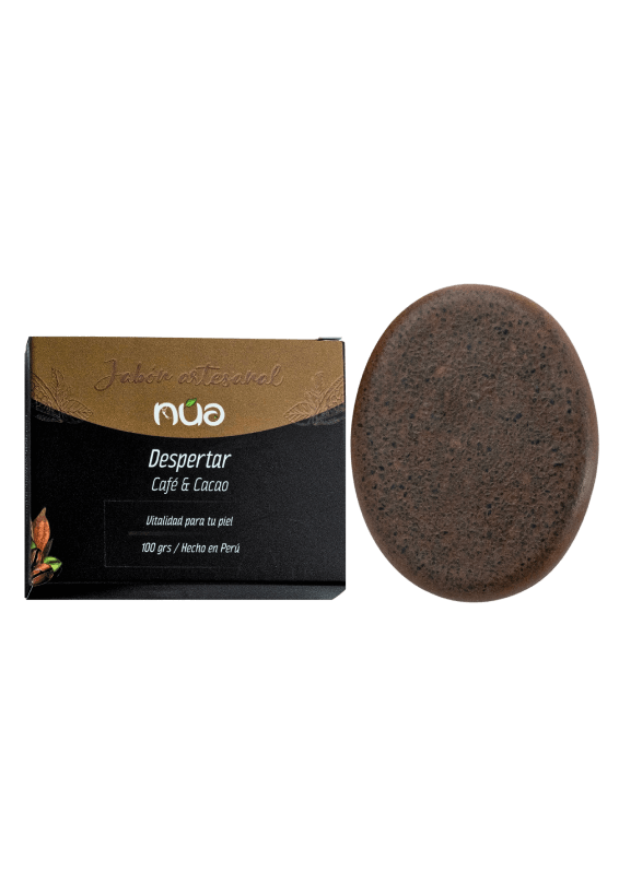 JABÓN ARTESANAL DESPERTAR - CAFÉ & CACAO